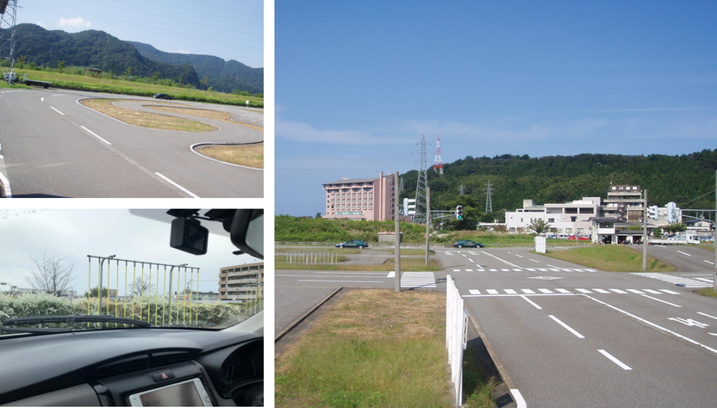 運転免許試験場教習風景　写真